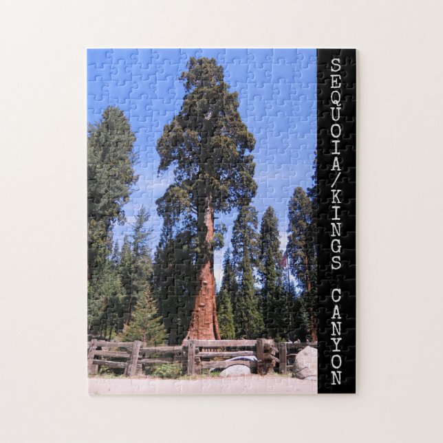 Sequoia/Kings Canyon Nationalpark Puzzle (Vertikal)