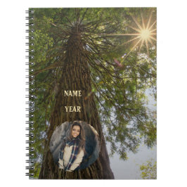 Sequoia mit Sunburst Personal Notebook Notizblock