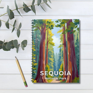 Sequoia National Park   Kalifornien Reise Notizblock