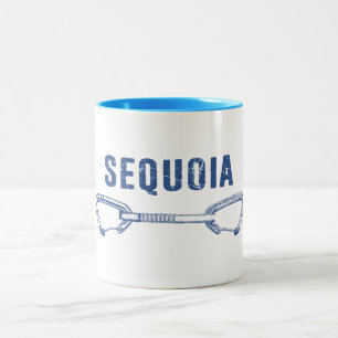 Sequoia National Park Klettern Quickdraw Zweifarbige Tasse