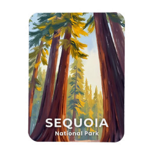 Sequoia National Park Reisen in Kalifornien Magnet