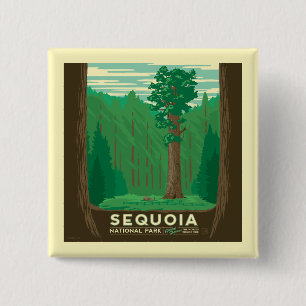 Sequoia-Nationalpark Button