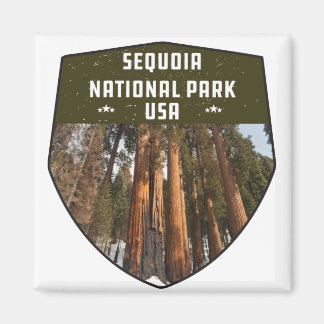 Sequoia Nationalpark California Magnet