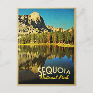 Sequoia Nationalpark California Postkarte