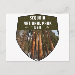 Sequoia Nationalpark California Postkarte