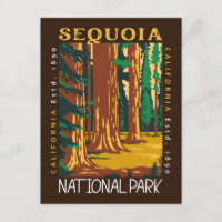 Sequoia Nationalpark California Retro gestört