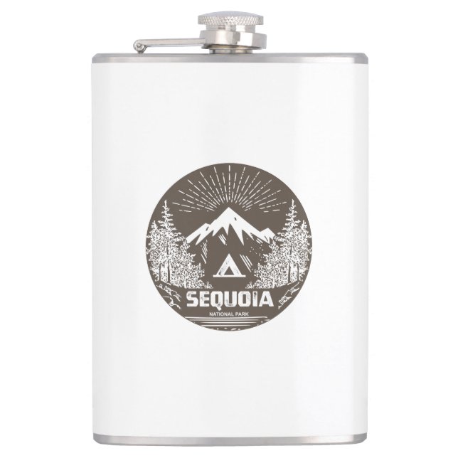 Sequoia-Nationalpark Flachmann (Vorderseite)