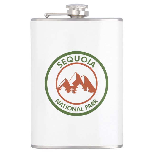 Sequoia-Nationalpark Flachmann (Vorderseite)