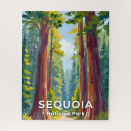 Sequoia-Nationalpark | Kalifornien Kunst Puzzle