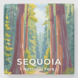 Sequoia-Nationalpark | Kalifornien Reise Steinuntersetzer