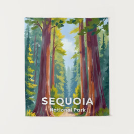 Sequoia-Nationalpark | Kalifornien Reise Wandteppich