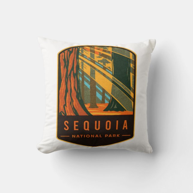 Sequoia-Nationalpark Kissen (Vorderseite)