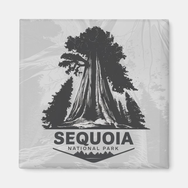 Sequoia-Nationalpark Magnet (Vorne)