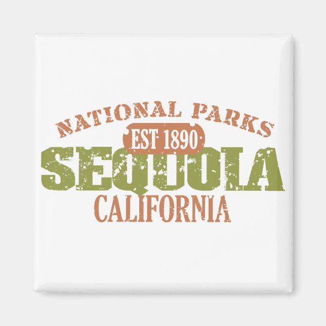 Sequoia-Nationalpark Magnet (Vorne)