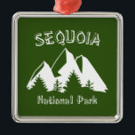 Sequoia-Nationalpark Ornament Aus Metall<br><div class="desc">Der Sequoia Nationalpark ist einer der Kronjuwelen unseres Nationalparksystems,  Sequoia nie aufhört zu erstaunen!</div>