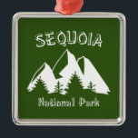 Sequoia-Nationalpark Ornament Aus Metall<br><div class="desc">Der Sequoia Nationalpark ist einer der Kronjuwelen unseres Nationalparksystems,  Sequoia nie aufhört zu erstaunen!</div>