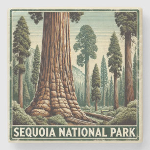 Sequoia-Nationalpark Steinuntersetzer