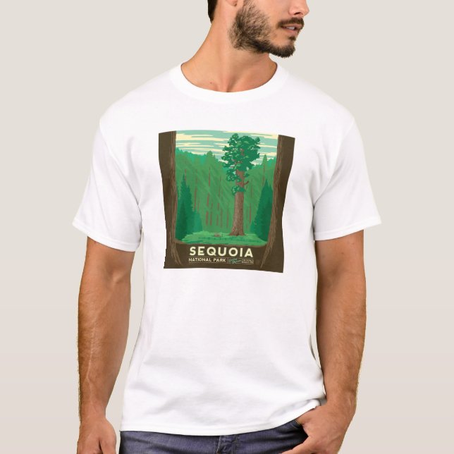 Sequoia-Nationalpark T-Shirt (Vorderseite)