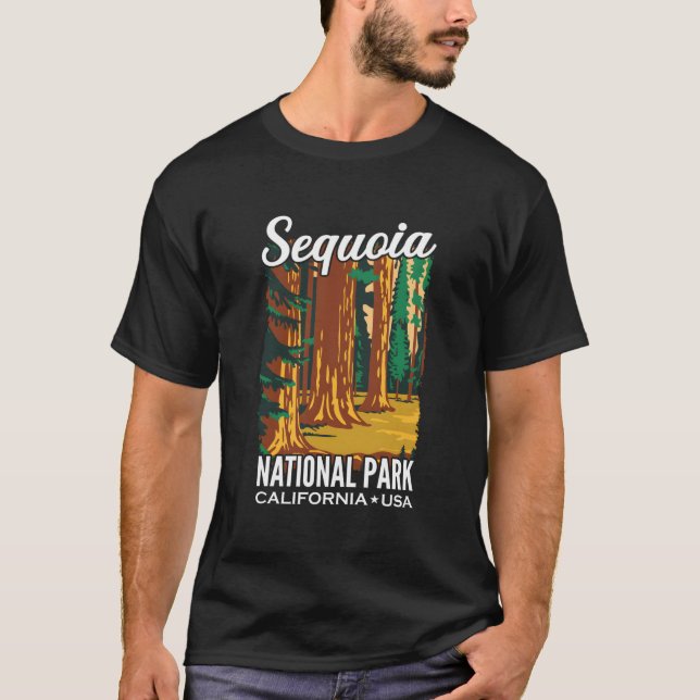 Sequoia-Nationalpark T-Shirt (Vorderseite)