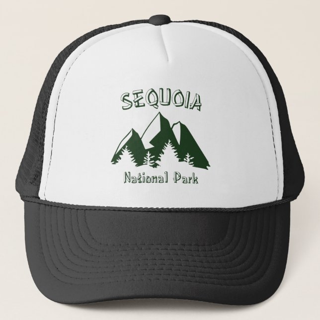 Sequoia-Nationalpark Truckerkappe (Vorderseite)