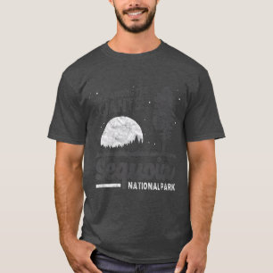 Sequoia Nationalpark Wandern mit Riesen-Retro-80er T-Shirt
