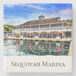 Sequoyah Marina Steinachterbahn Steinuntersetzer