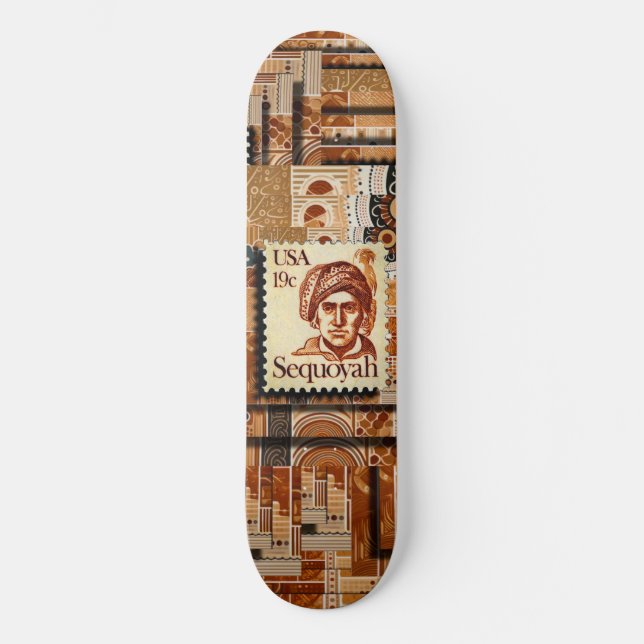 Sequoyah Skateboard (Vorderseite)