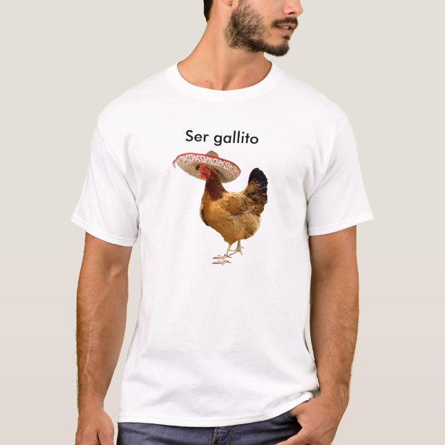 Ser gallito der mexikanischen der grundlegende T - T-Shirt (Vorderseite)