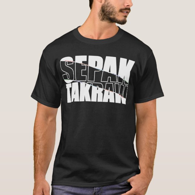 Serak Takraw Funny Serak Takraw T-Shirt (Vorderseite)