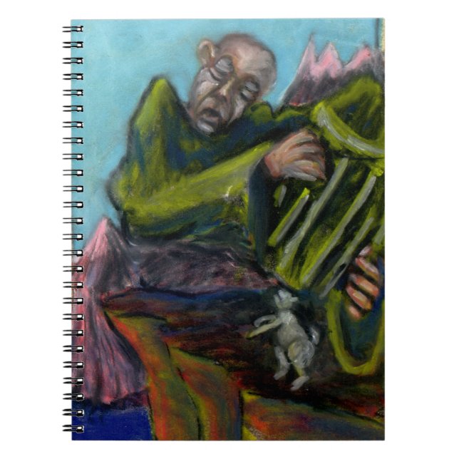 Seraliel Healing Angel Notebook Notizblock (Vorderseite)