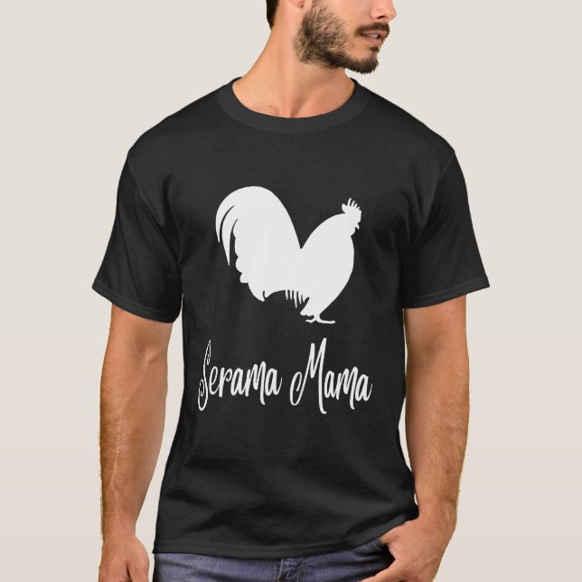 Serama Chicken T-Shirt (Vorderseite)