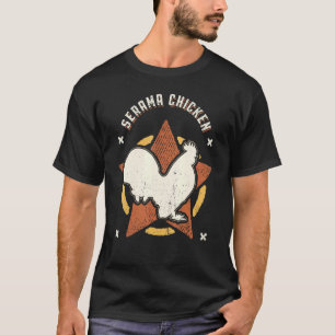 Serama-Huhn Vintage Retro Klassisches Tier T-Shirt