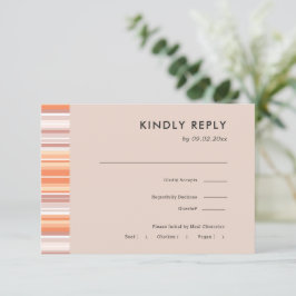 Serape Fall Saison | RSVP für Hochzeiten + Wahl de Karte