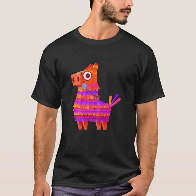 Serape Pinata Mexican Funny Cool Fiesta Cinco De M T-Shirt (Vorderseite)