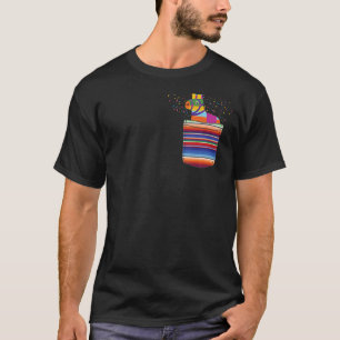 Serape Pocket Pinata Mexican Fiesta (keine tatsäch T-Shirt