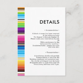 Serape Spring | Begleitkarte