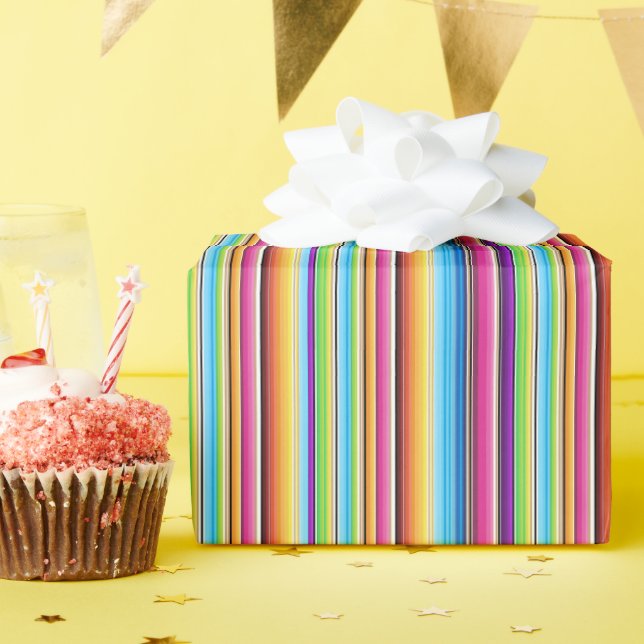 Serape Springtime Geschenkpapier (Geburtstagsparty)