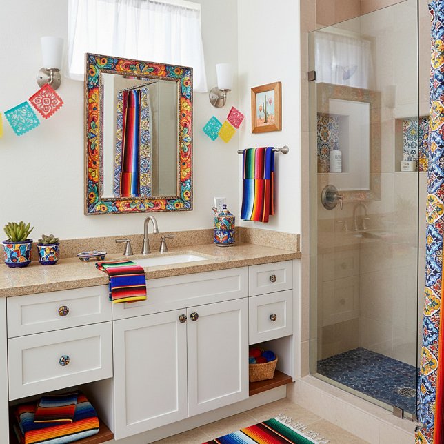 Serape Streifen Badhandtuch Set (Von Creator hochgeladen)