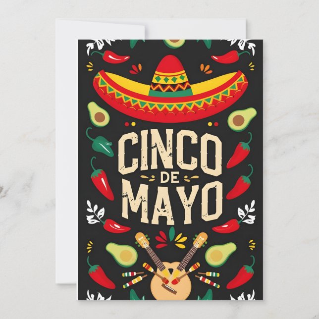 Serape Stripe Postkarte (Vorderseite)