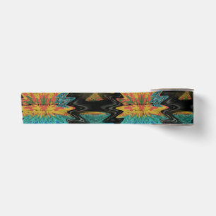 Serape Tribal Südwest Red Pattern Satinband
