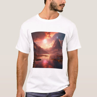 "Seraphim Rebirth: Ocean World 3D Fantasy T - Shir T-Shirt