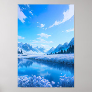 Seraphische Wiesen Poster