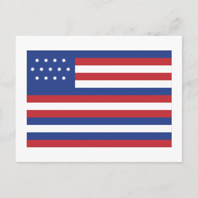 Serapis-Flagge Postkarte (Vorderseite)