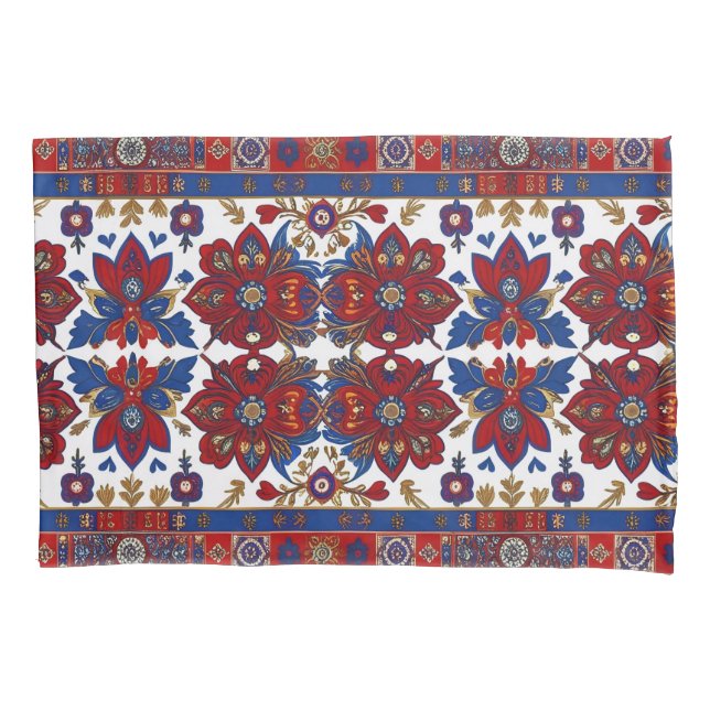 Serbian carpet pattern 8 kissenbezug (Vorderseite)