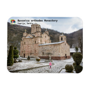 SERBIAN MONASTERIEN - Kloster Ravanica 2 Magnet