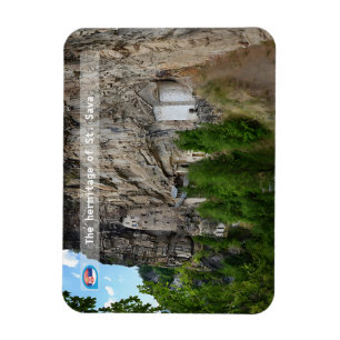 SERBIAN MONASTERIES - Die Einsiedlung von St. Sava Magnet