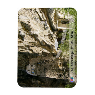 SERBIAN MONASTERIES - Die Einsiedlung von St. Sava Magnet