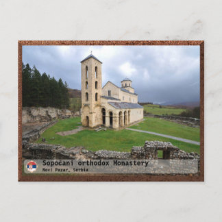 SERBIAN MONASTERIES - Kloster Sopoćani orthodox Postkarte
