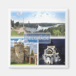 Serbien * Belgrad Magnet