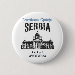 Serbien Button